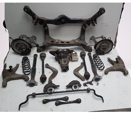 фото №1, Суппорт поворотный кулак диск тормоза задняя audi q5 8r 2.0