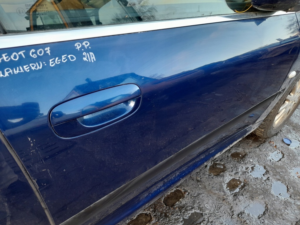 фото №10, Peugeot 607 двері правий перед праве передні eged