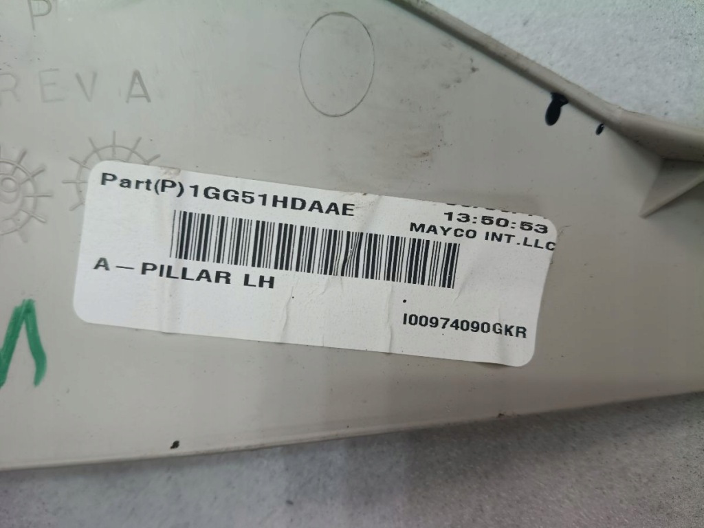 Jeep grand cherokee wk2 10- ліва захист стійка a 1gg51hdaae Зі Шроту