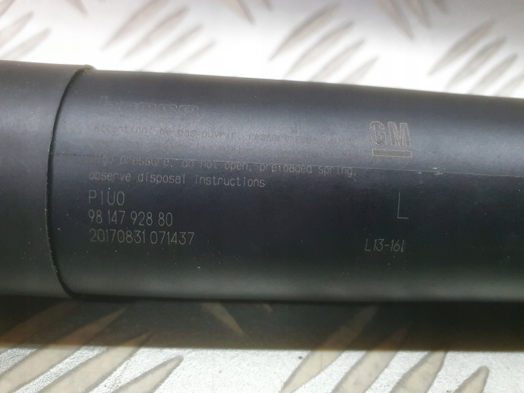 фото №4, Привод amoryzator крышки левый opel grandland x