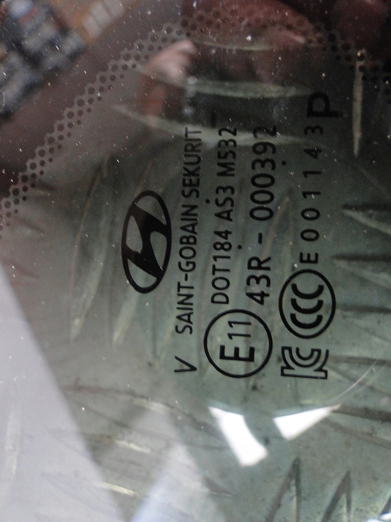 фото №10, Стекло кузовная задняя hyundai tucson iii хром