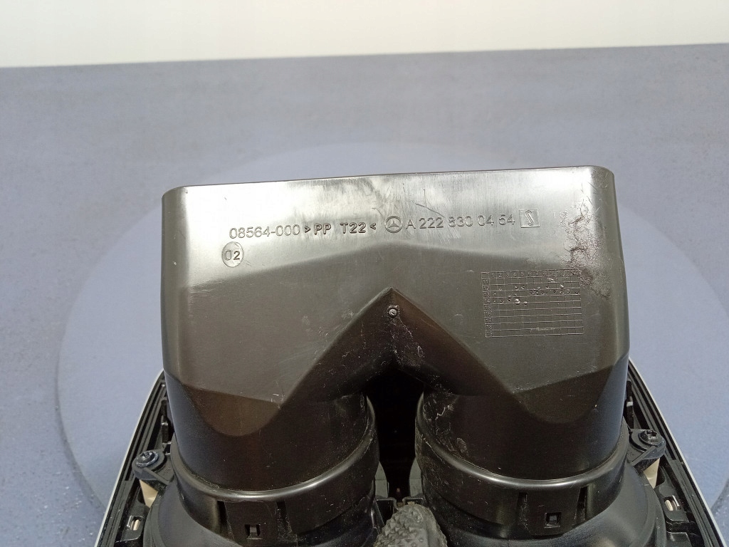 фото №5, Mercedes s klasa w222 ґрати обдув тунель задня a2228300454