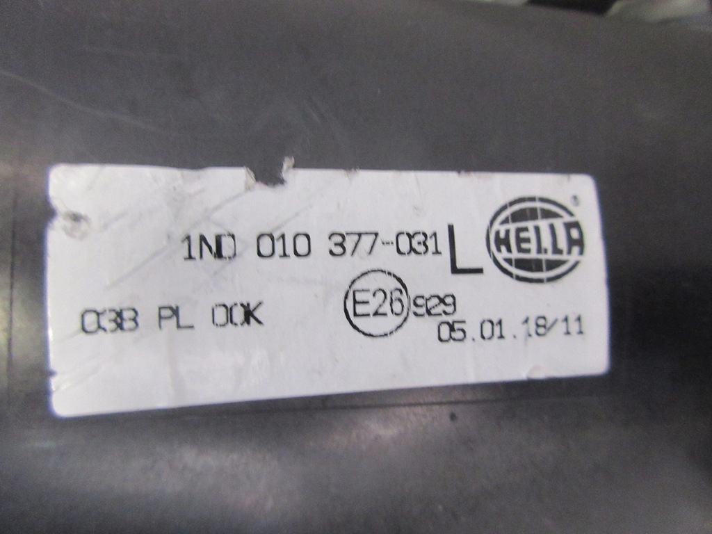 фото №5, Протитуманна фара лівий лампа протитуманна vw jetta