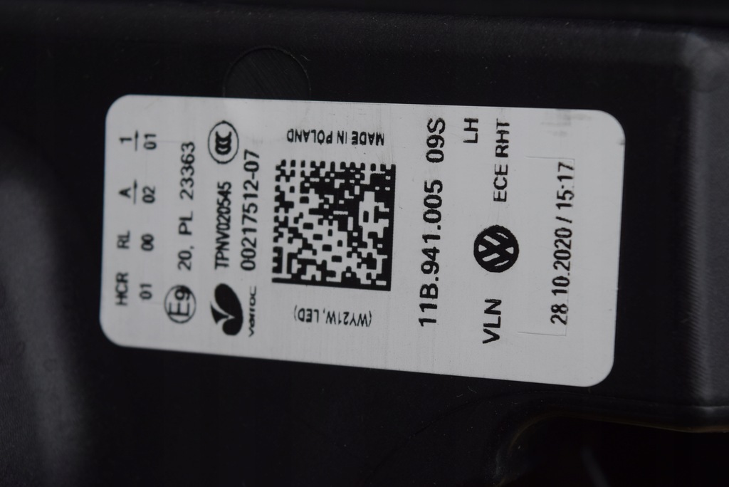 фото №10, Vw id4 id.4 led лампа ліва передня перед