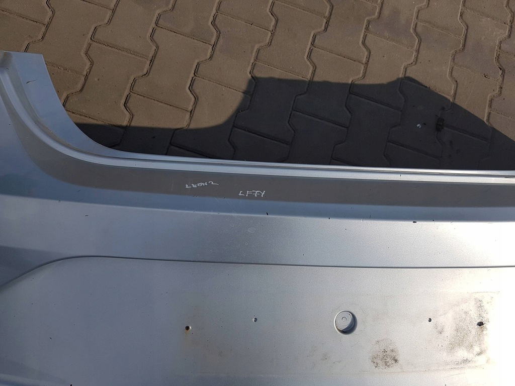 фото №6, Seat leon ii lift 09-12r бампер задній ls7y