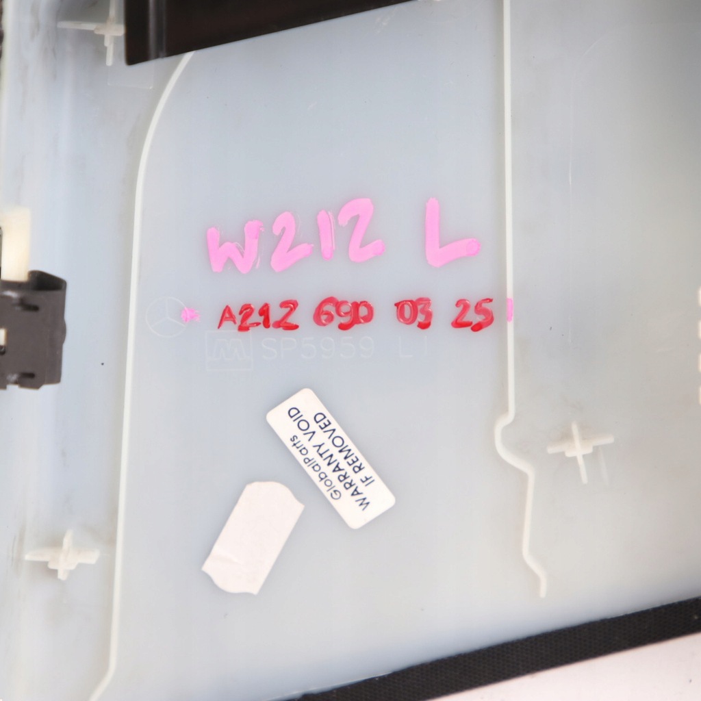 фото №11, Mercedes w212 ліва захист оббивка стійка czarna