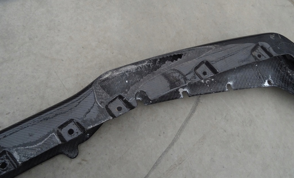 Corvette c7 спойлер підкладка бампера карбон оригінальний номер Київ