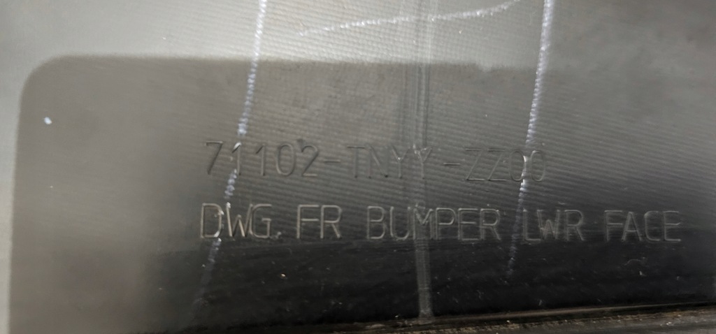 фото №15, Накладка бампера перед honda cr-v v lift 19-23