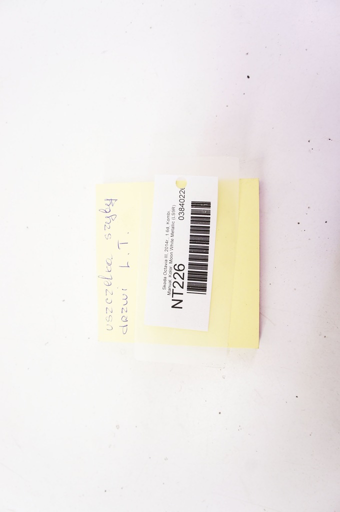 фото №5, Nt226 skoda octavia iii прокладка скло лівий задня