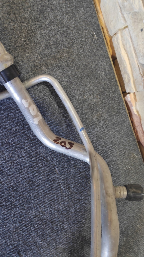 фото №4, Mercedes c w205 труба шланг кондиціонера