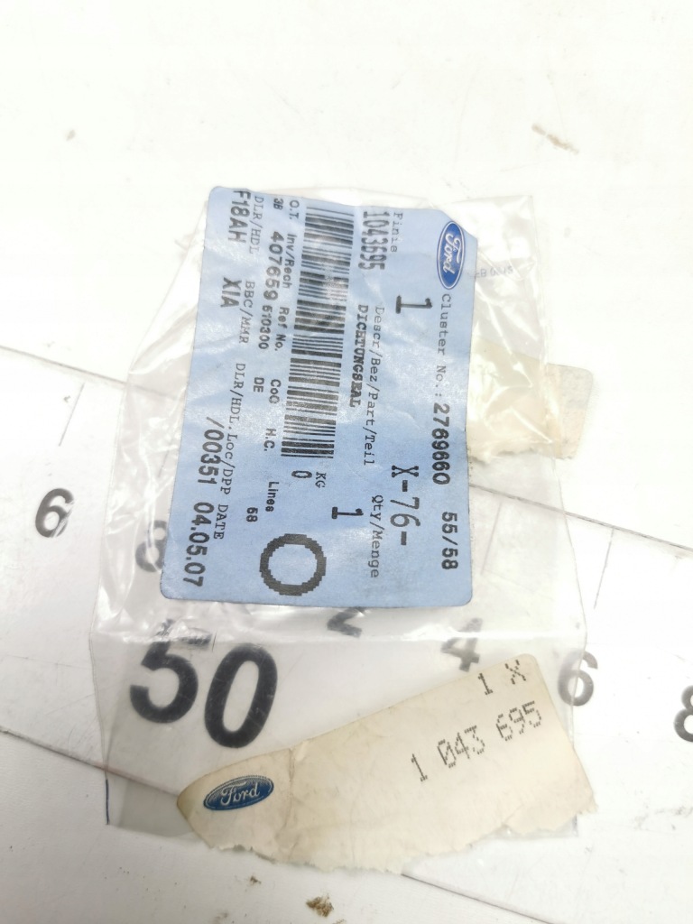 Уплотнение, омыватель фара ford galaxy 2000-2006 vy оригинальный номер 1043695 с Разборки