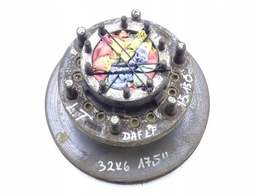Купити Daf lf 45 55 01-06 ступиця диск задній 17,5 6 гвинт