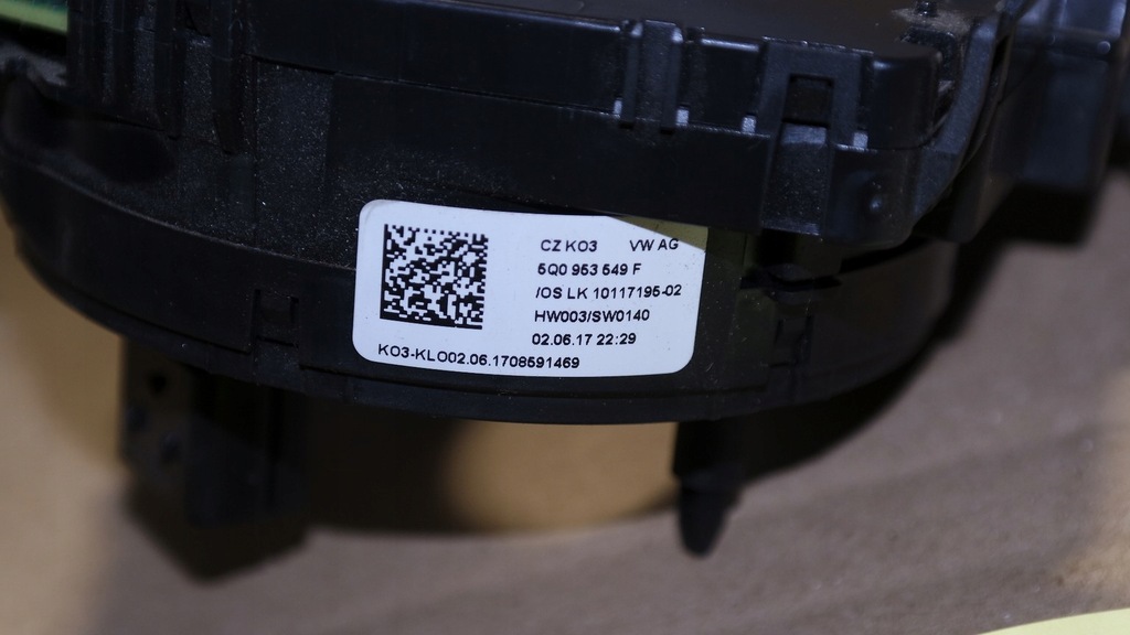 фото №3, Лента подушка безопасности vw golf vii sportsvan