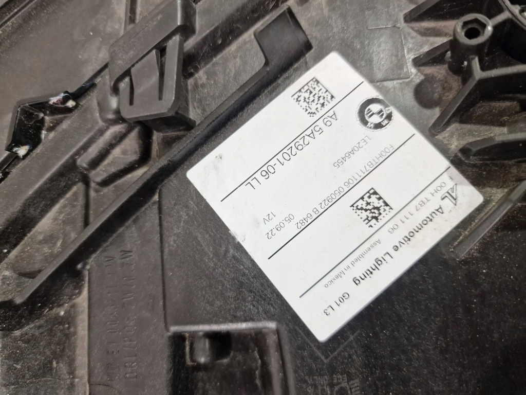 Фара ліва bmw x3 x4 g01 g02 рестайлінг  full led 5a29201 Ціна