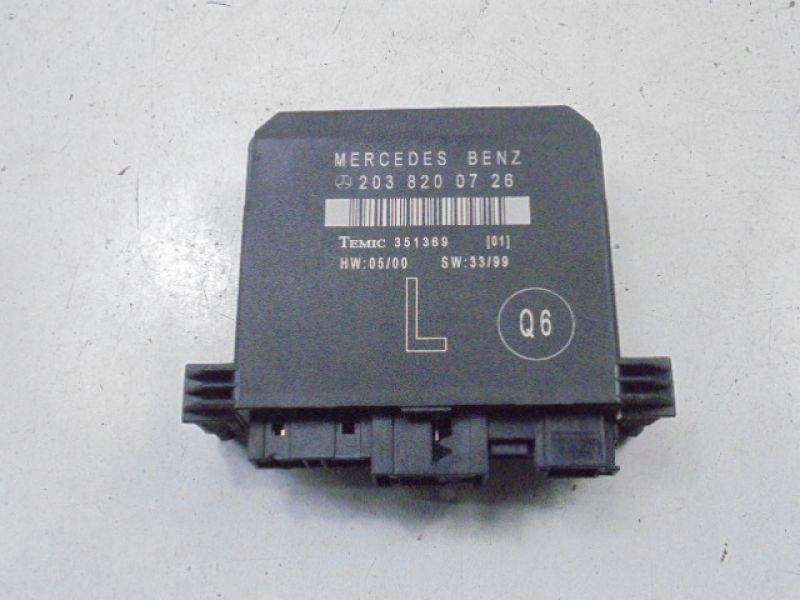 фото №8, Mercedes c w203 модуль дверь задняя левый 2038200726