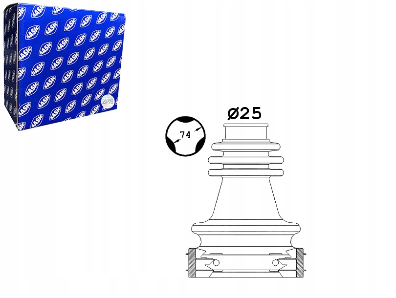 фото №1, Защита шарнир внутреннего renault espace iv laguna laguna ii