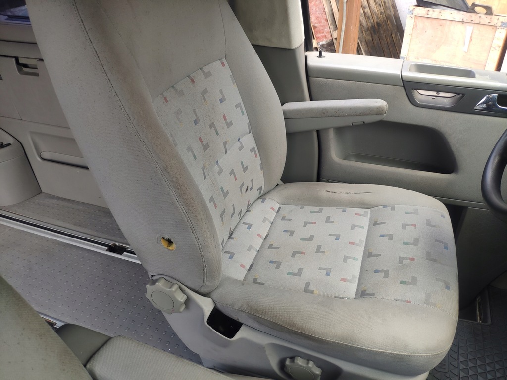 фото №11, Vw transporter t5 multivan салон середина заднє сидіння