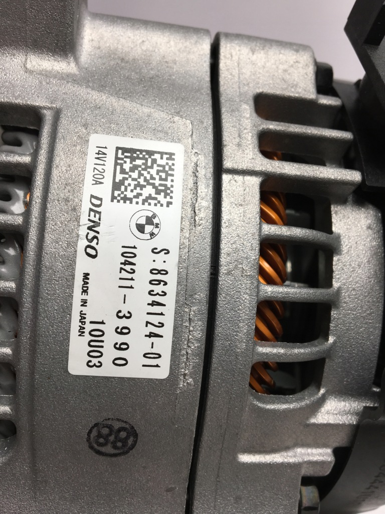 Bmw x1 x2 f39 f40 f48 mini cooper генератор новый Недорого