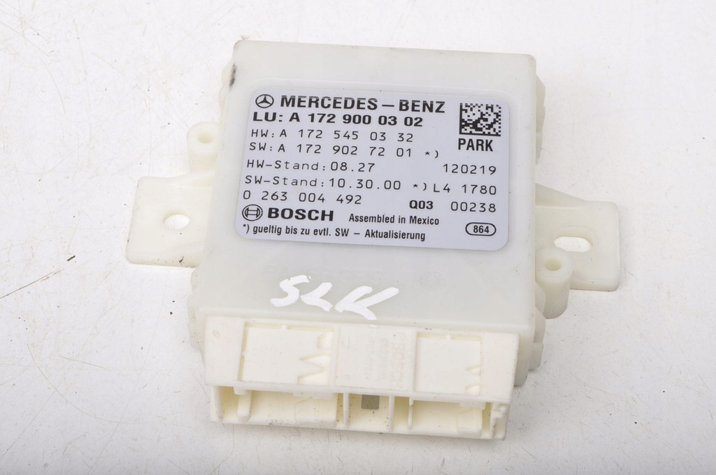 фото №1, Mercedes w172 r172 модуль pdc парктроник a1729000302