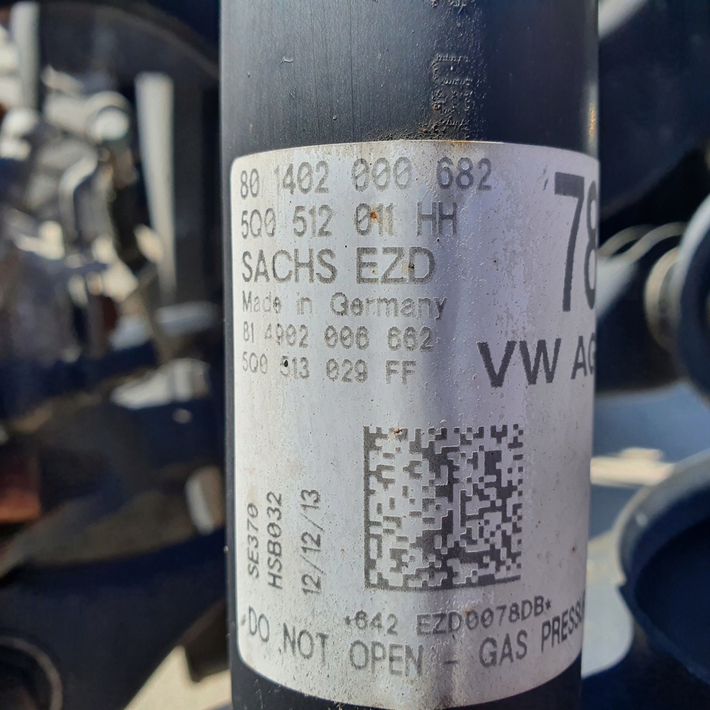 фото №15, Балка підвіска задня підрамник vw golf vii audi a3