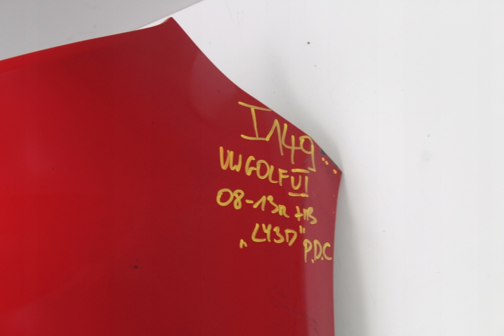 фото №10, Бампер задняя vw golf vi 08-13r ly3d hb pdc