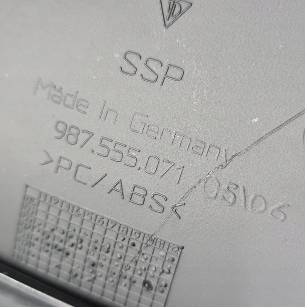 фото №6, Бардачок левый задняя porsche cayman 987 lift