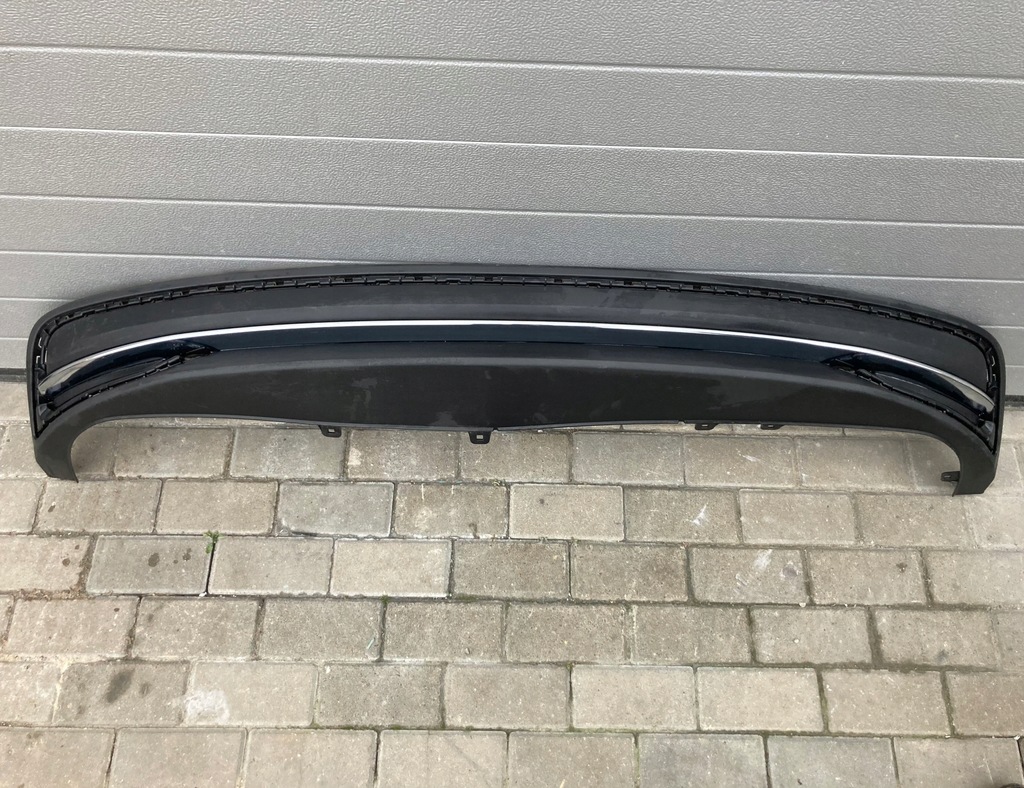 фото №1, Audi a7 4k8 дифузор спойлер бампер задня новий хром