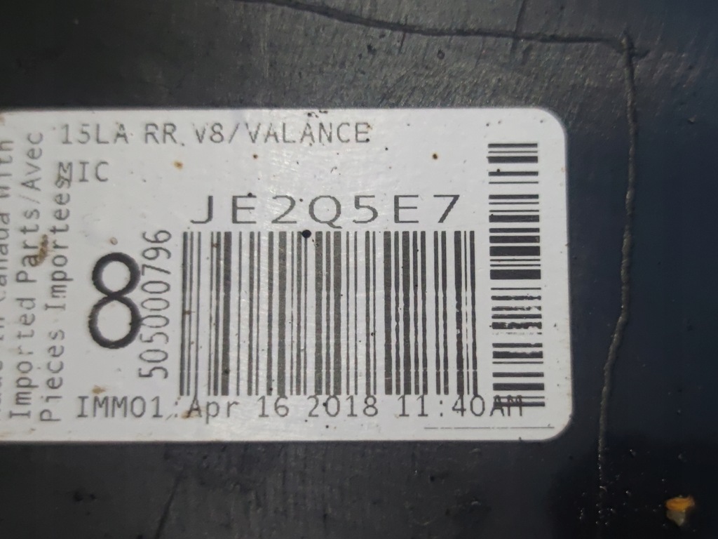 фото №11, Dodge challenger widebody задний бампер 2018+ kompletny