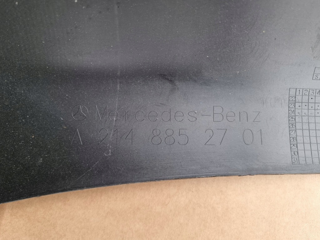 Mercedes benz e-klasa w214 дифузор накладка накладки задній a2148852701 Зі Шроту