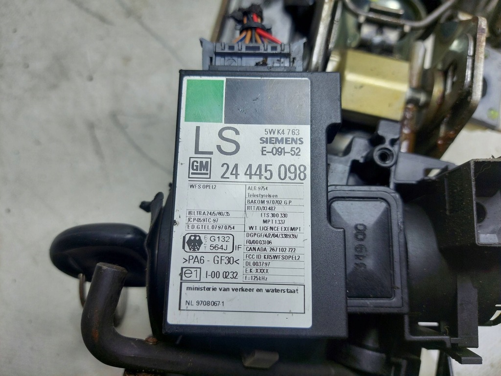 фото №7, Підсилювач електричний колонка 09115125 9156064 opel corsa c