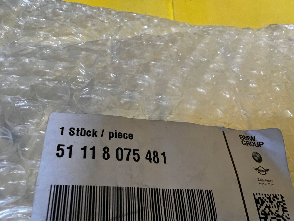 фото №9, Напрямна кронштейн бампера перед лівий m-pakiet bmw 2 f44 новий oem