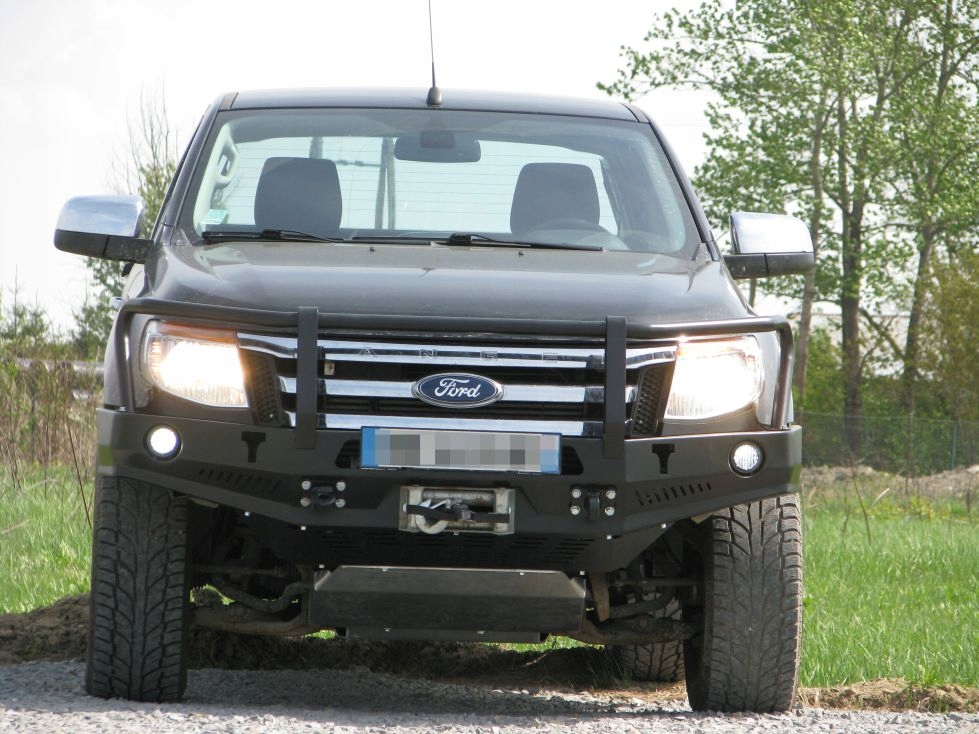 фото №9, Бампер ford ranger t6 11-15 перед с кенгурятник