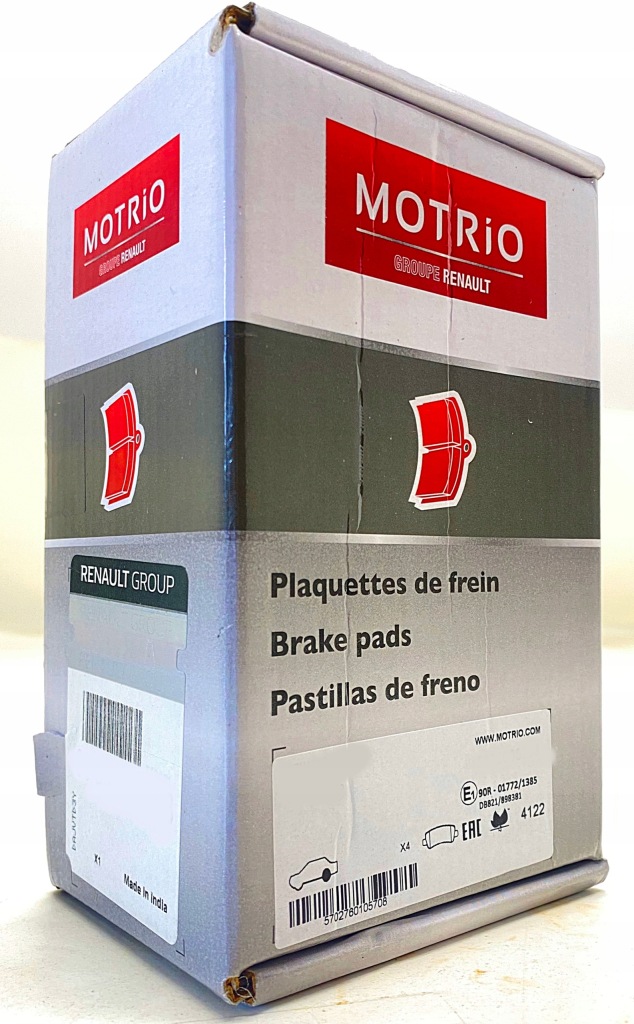 фото №3, Oryg тормозные колодки тормозные перед renault master ii opel movano