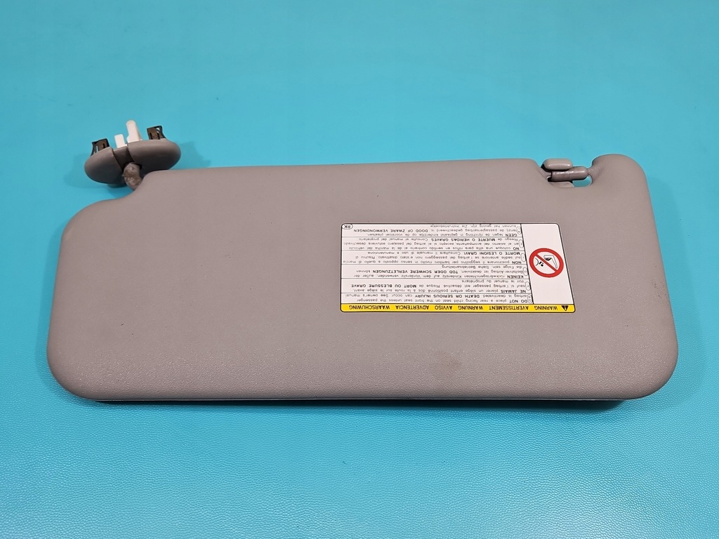 фото №2, Заслонка правая toyota rav4 3 iii 05- козырёк защита солнцезащитная