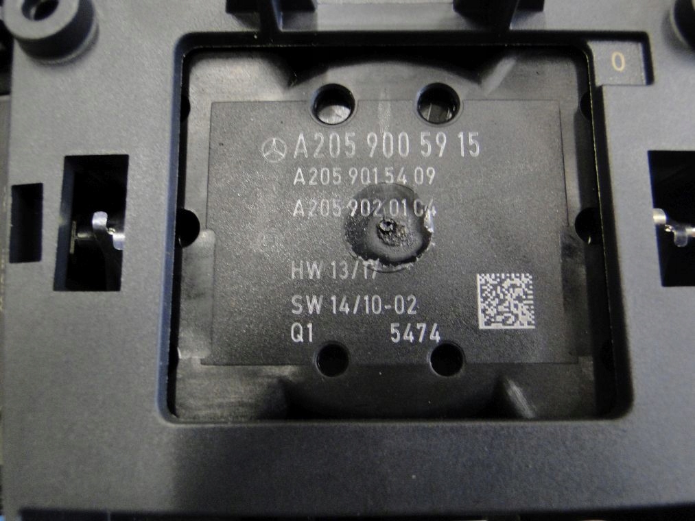 фото №8, Mercedes c 205 панель пепельница туннель drewno