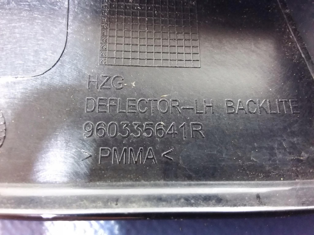 фото №7, Renault koleos ii молдинг кришки задня ліва 960335641r