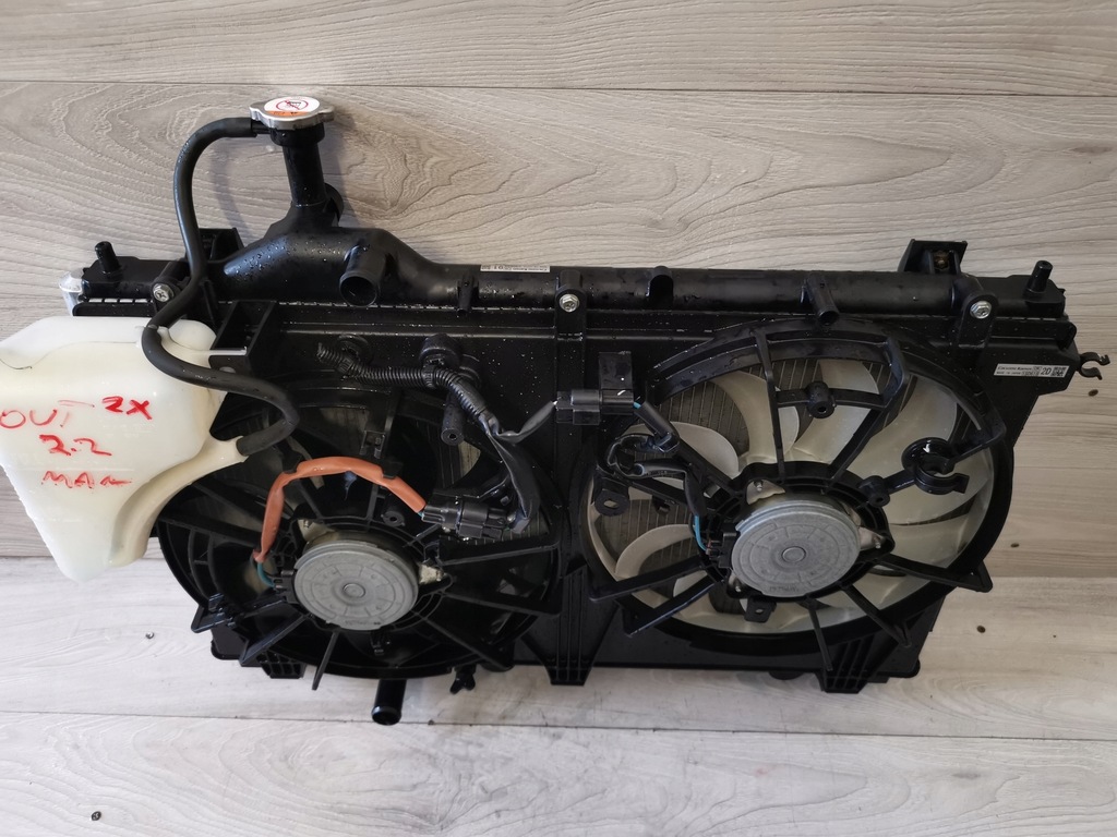 фото №11, Outlander iii lift комплект радиатор 2.2 автоматическая коробка передач