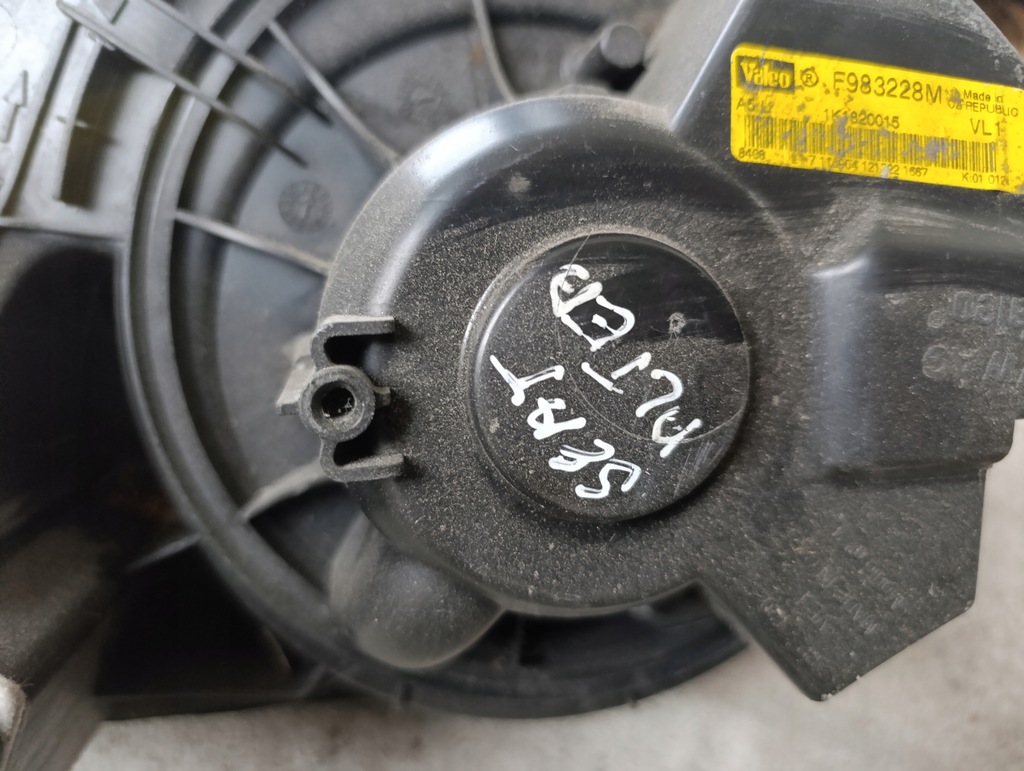 фото №8, Комплектна обігрівач повітродувка seat altea i