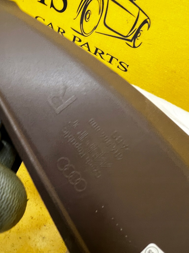 Накладка порог led задняя коричневая правая audi a8 d4 long с Разборки