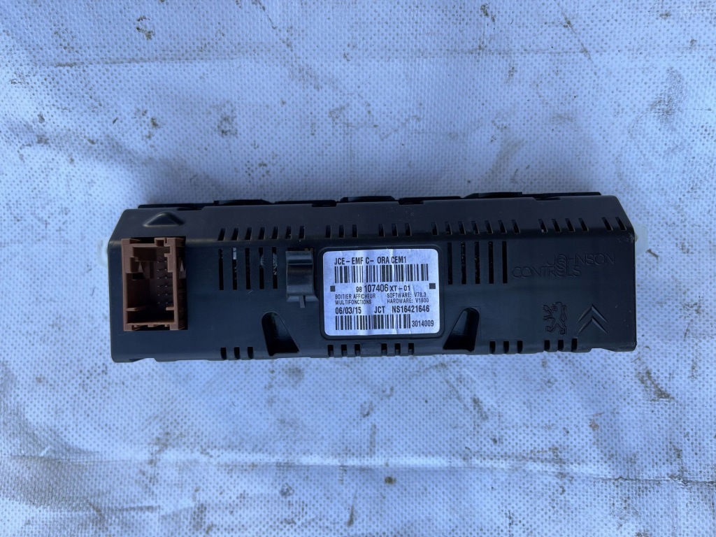 фото №2, Дисплей радіо citroen c3 ii ds3 98107406xt