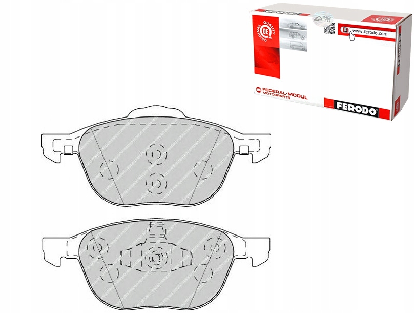 фото №1, Ferodo гальмівні колодки гальмівні ford c-max ii ecosport foc