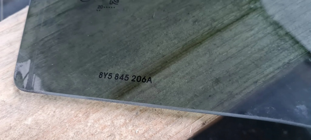 фото №7, S3 8y a3 стекло кузовная дверь правая правый задняя as3 20r sedan 8y5845206a