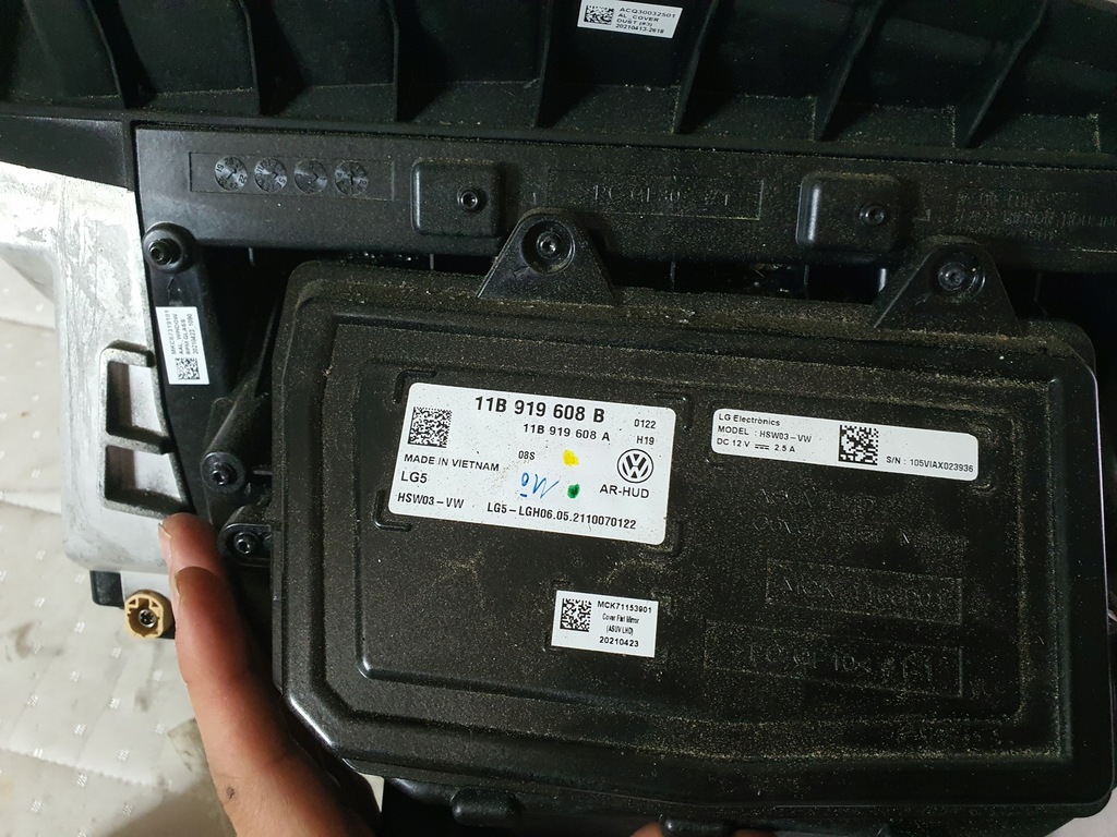 фото №11, Дисплей head up hud vw id4 id5 11b919608b