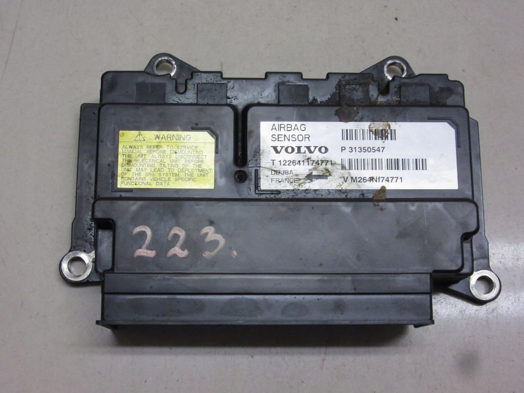 фото №1, Volvo v40 ii датчик подушка безпеки 31350547 12-