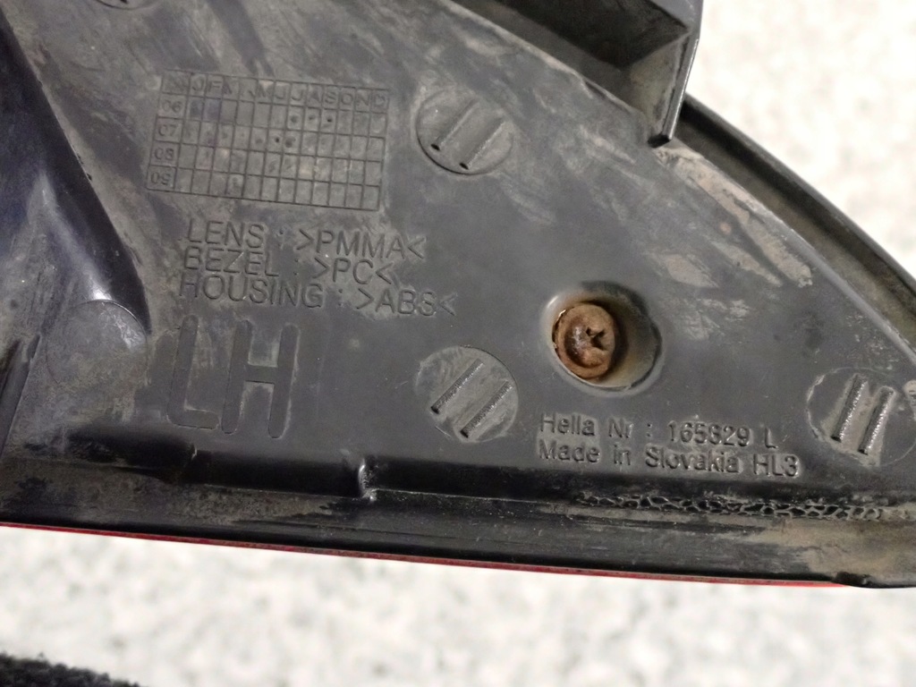 фото №5, Kia ceed i hb 07-09 лампа задня ліва w бампер відбивач