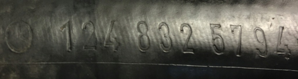 фото №11, Шланг wąż рідина охолоджуючої mercedes s124 w124 300 d td 3.0 1248325794