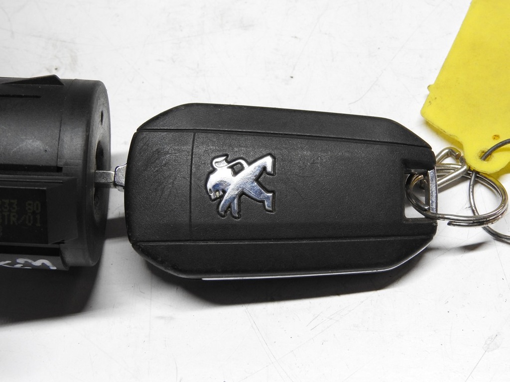 фото №8, Peugeot 508 10-17 замок запалювання ключ вкладиші комплект 9663123380 n0503823