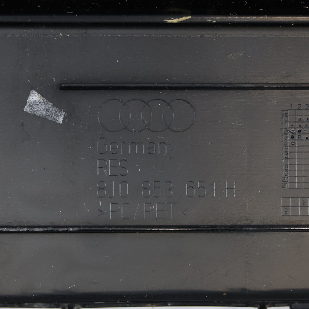 фото №15, Audi tt 8j решётка радиатора передний бампера решётка радиатора радиатора 8j0853651h