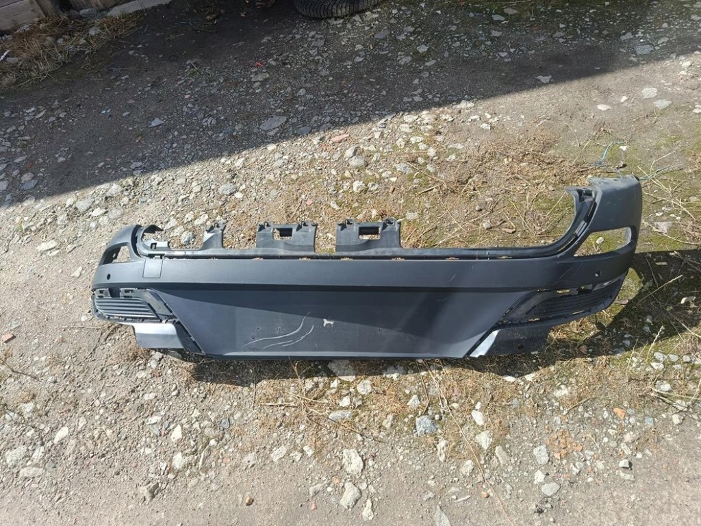 фото №1, Renault captur ii накладка бампер задняя спойлер диффузор оригинал