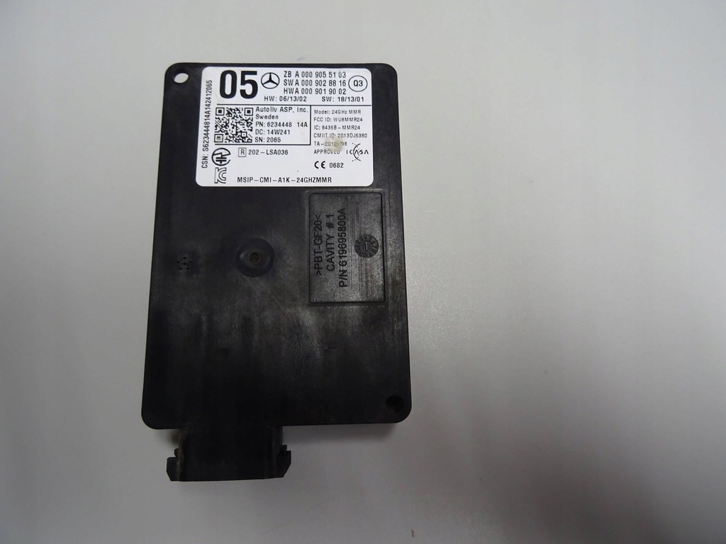 фото №1, Mercedes-benz a0009055103 радар модуль датчик